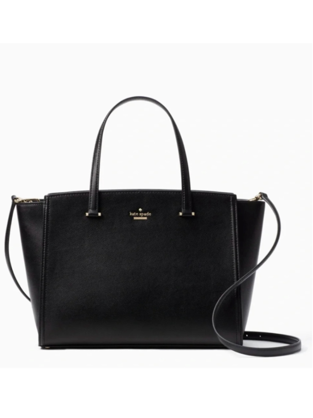 Kate Spade Grealdine Patterson Drive Shoulder Crossbody Large Purse Bag Black